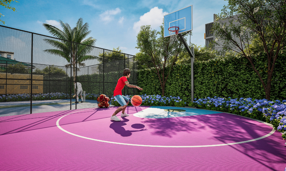 Swimming Pool With Pool Deck